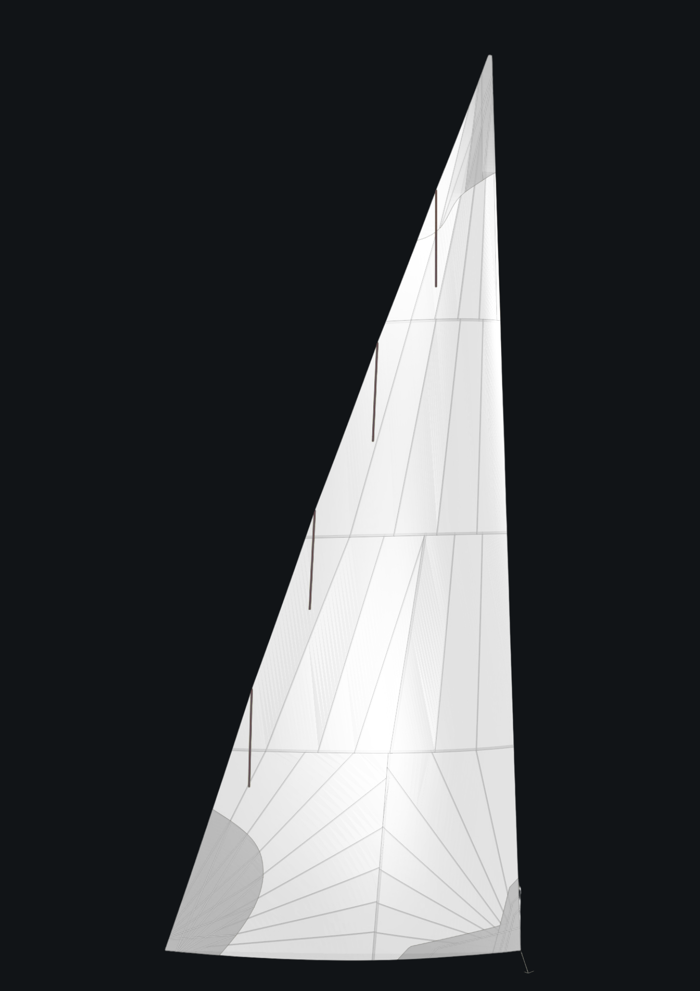 Furling Mainsail 4 Short Battens